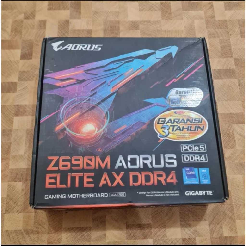 motherboard gigabyte z690m aorus elite ax ddr4