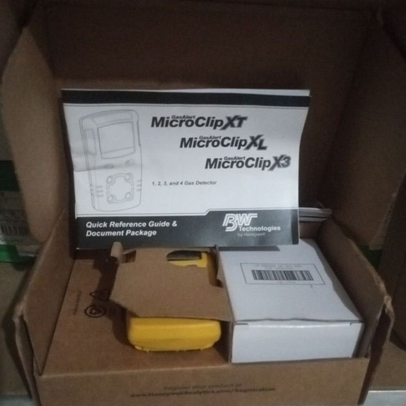 BW HONEYWELL GAS ALERT MICROCLIP XL MULTI GAS DETECTOR