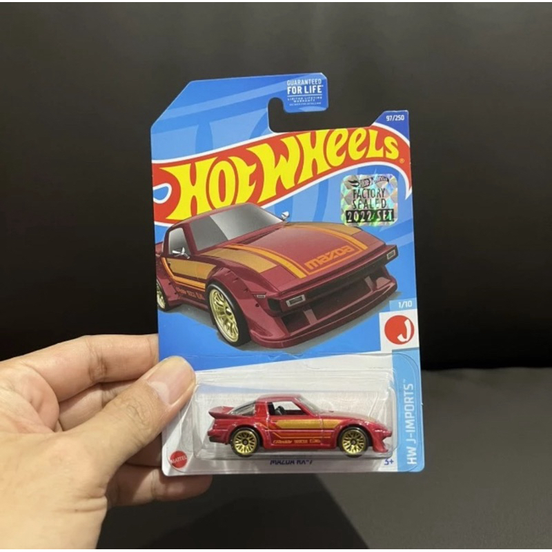Hot Wheels Mazda RX-7 Red FS 2022 factory Sealed