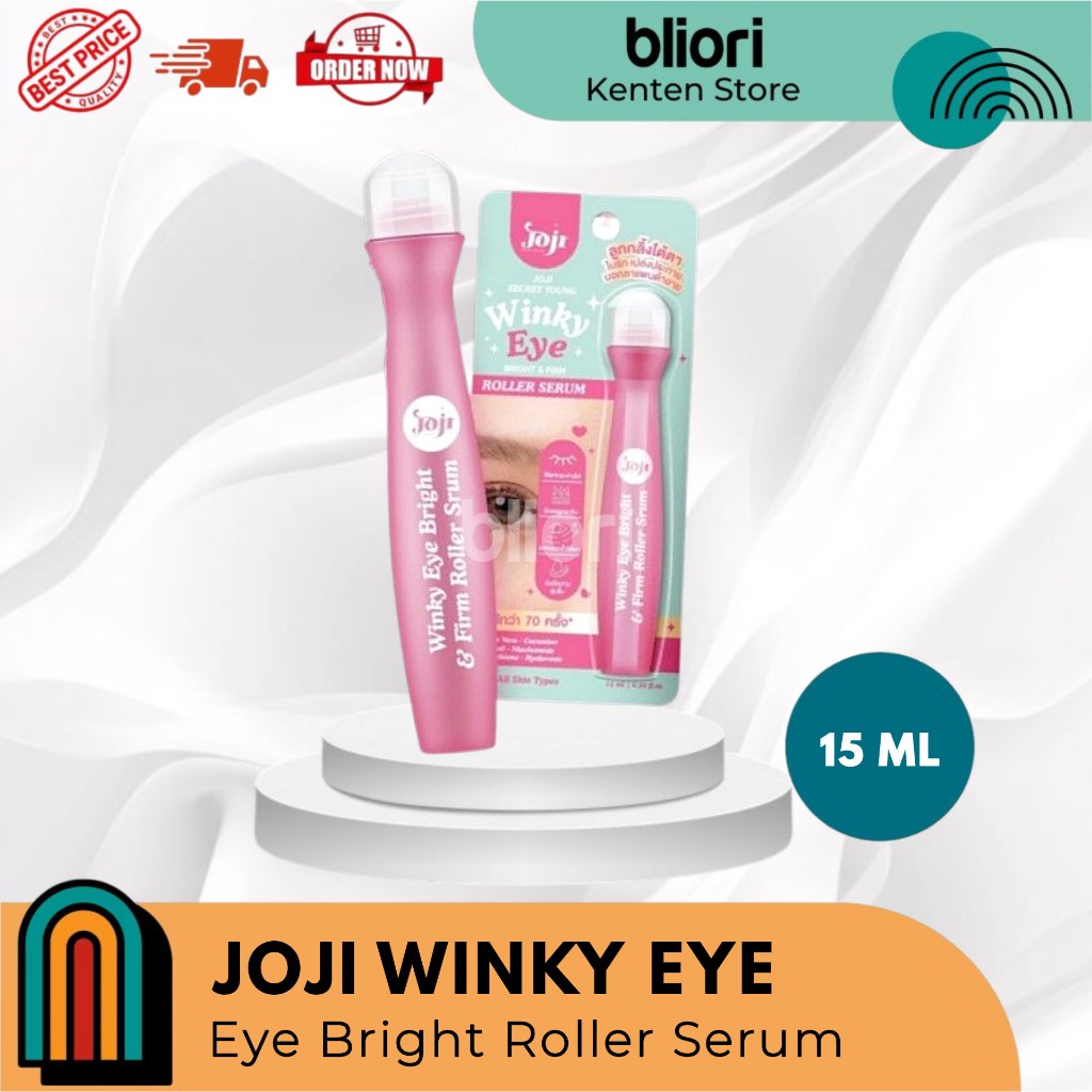 JOJI ROLLER SERUM WINKY EYE 15ML/EYE SERUM/SERUM MATA