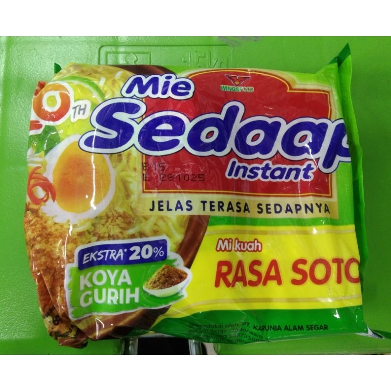 

Mie Sedaap Soto 75 gram