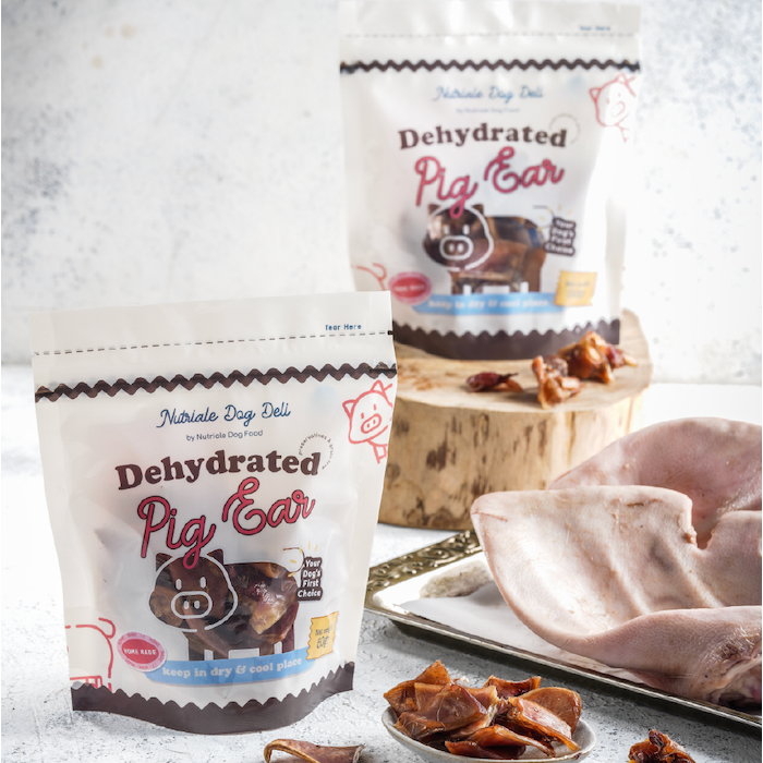 DEHYDRATED PIG EAR (KUPING BABI UNTUK ANJING)