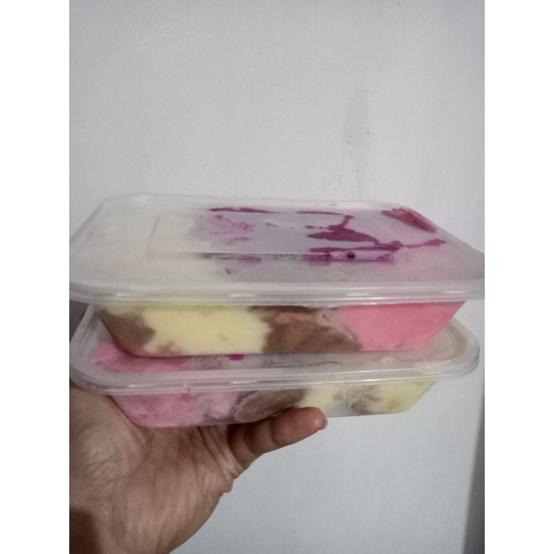 

ice cream mix /kemasan 500ml/ FREE TOPPING/varian mix