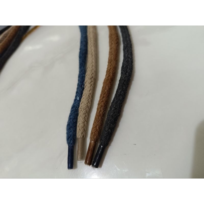 tali hoodie tali kolor bulat  catton ujung mika/ plastik