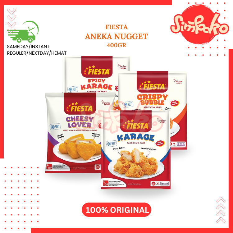 

SIMBAKO - FIESTA Nugget 400GR All Varian Naget
