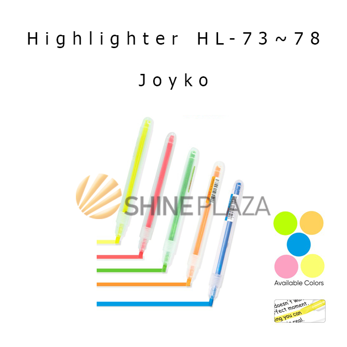 

Highlighter Penanda Berwarna Joyko HL-73 HL-74 HL-75 HL-76 HL-78