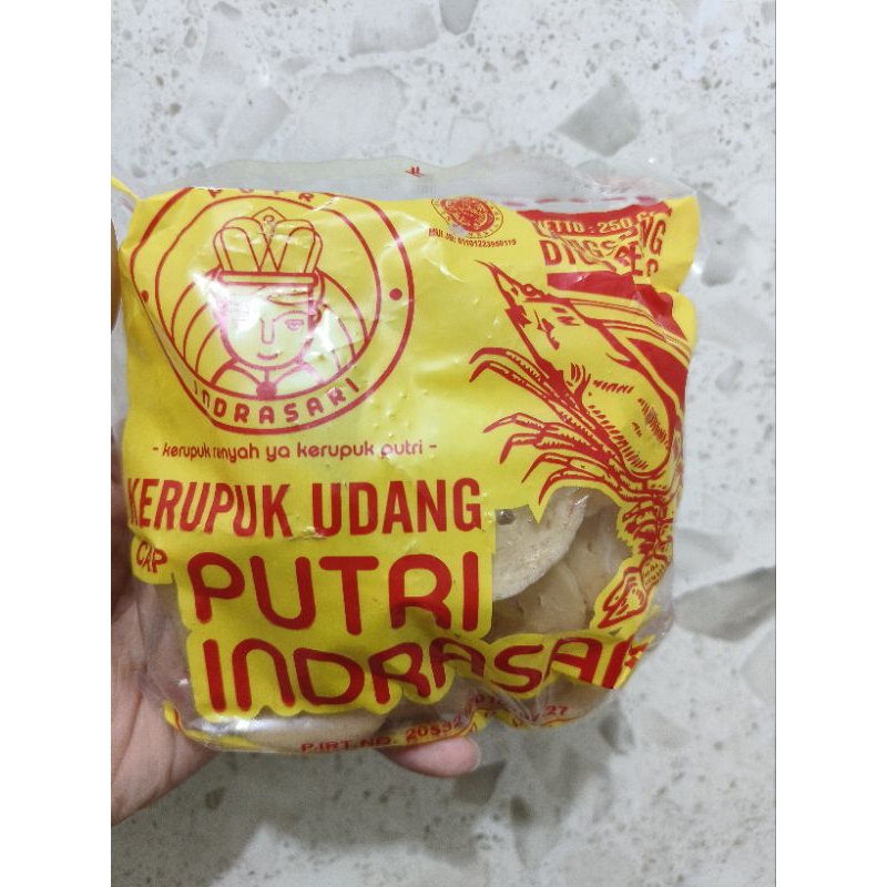 

Kerupuk Udang Cap Putri Indrasari Kemasan 250 Gram