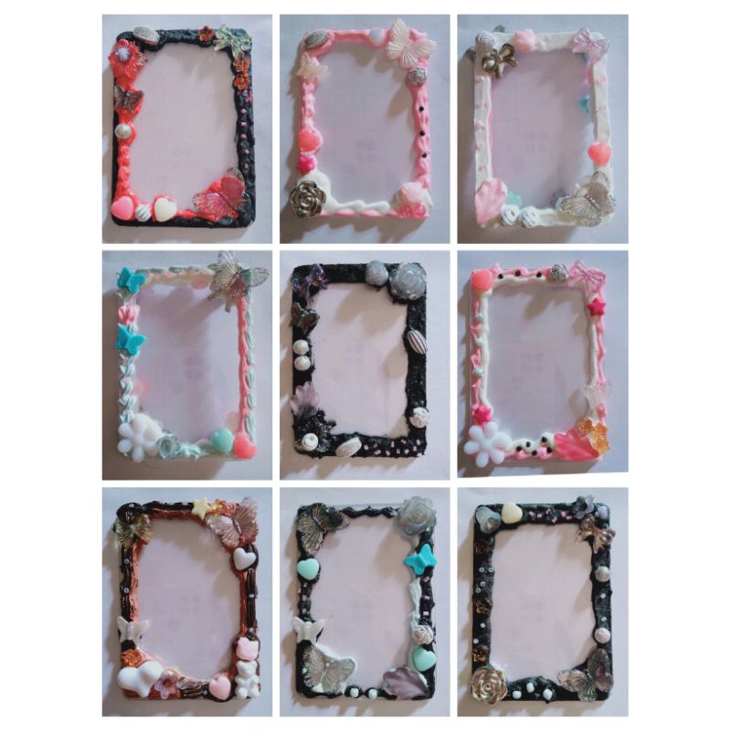 TOPLOADER DECO CREAM, card holder kpop, photocard holder, PC holder