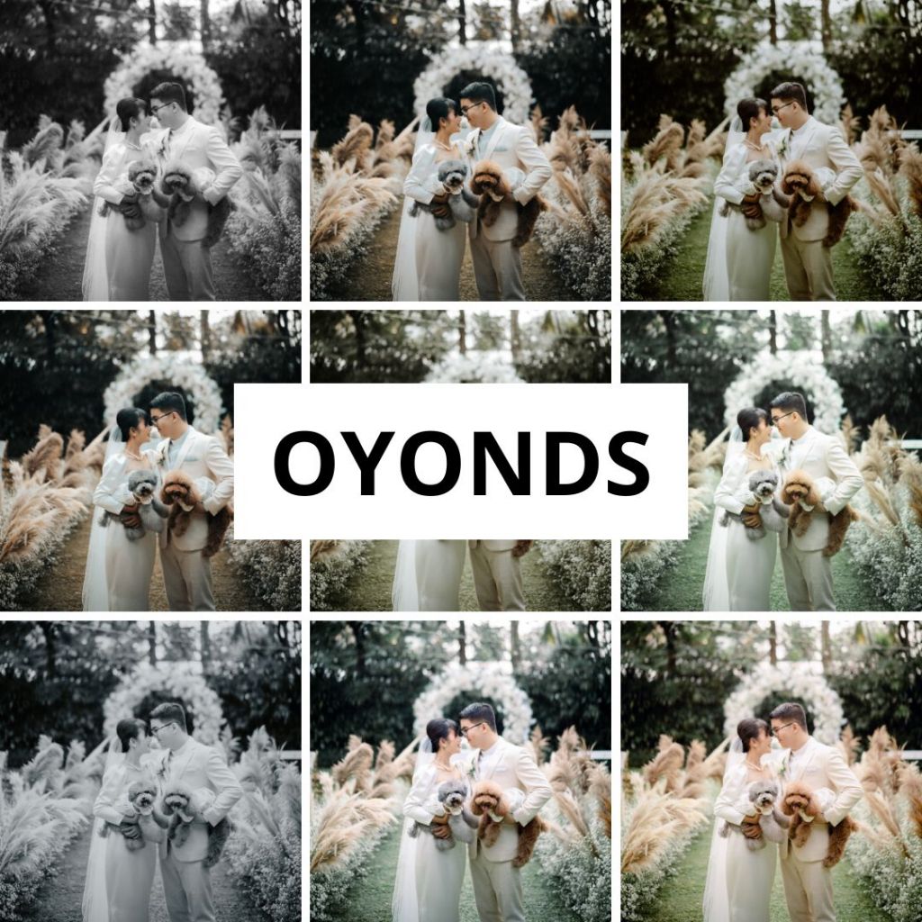 OYONDS Wedding & Prewedding Presets Lightroom