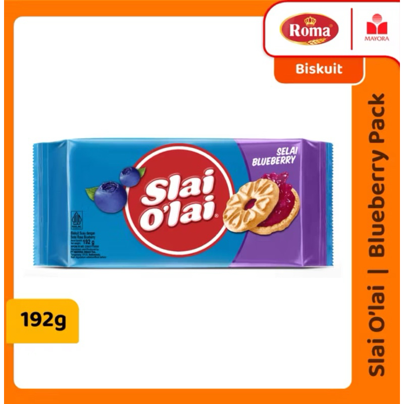 

Roma Slai O'lai Blueberry 192 Gram