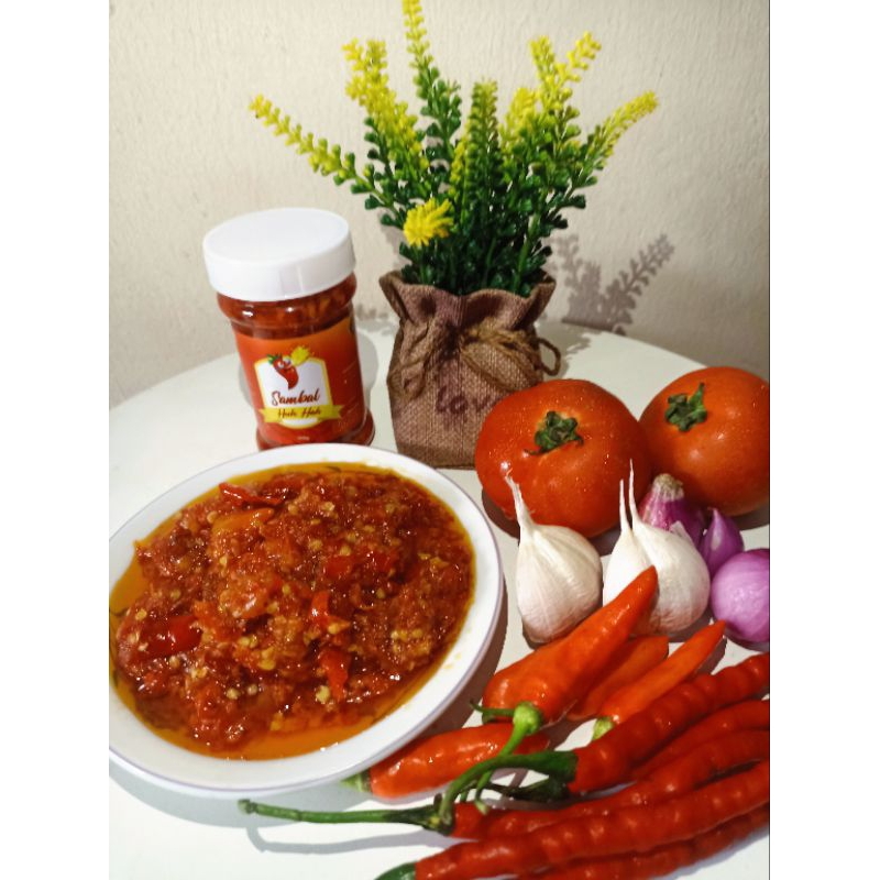 

huh hah sambel terasi