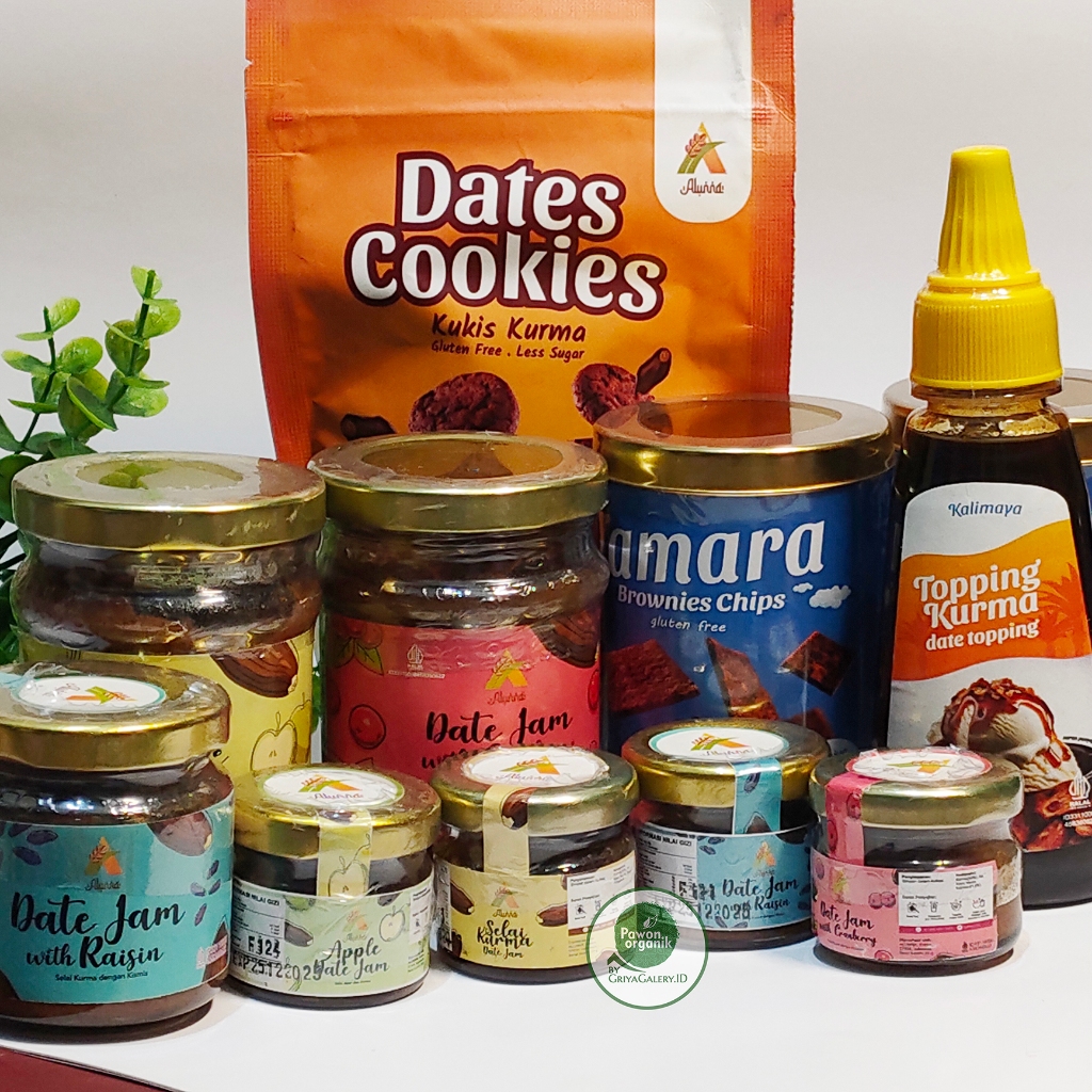 

Alunna Cookies dan Brownies Chips Date Cookies 70 Tamara Brownies 65gr Kukis Kurma Brownchips Gluten Free Snack Sehat