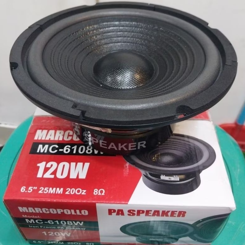 Speaker Marcopolo 6,5 Inch Woofer MC-6108W 120Watt