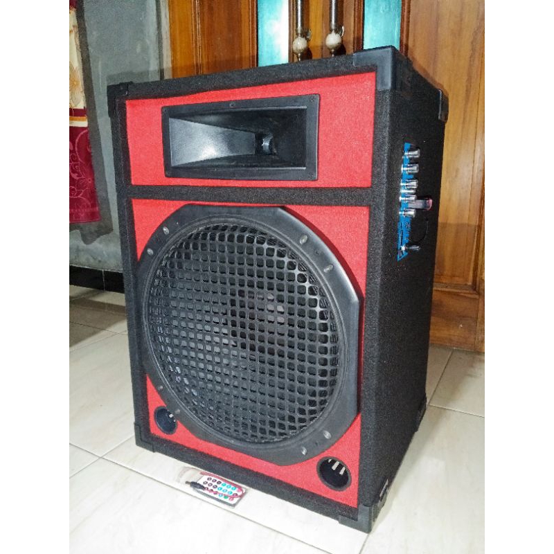 speaker aktif 15in 15 inch bluetooth subwoofer suara bagus bass mantap