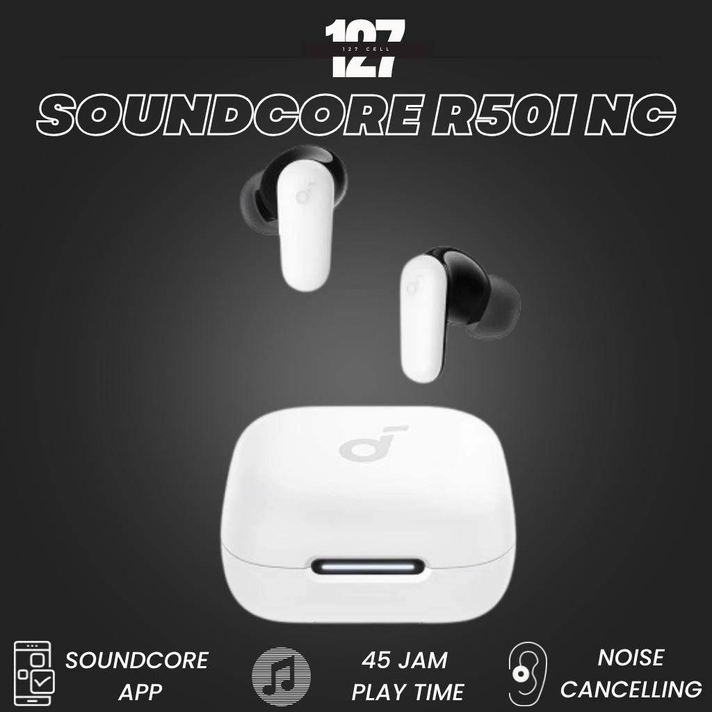 Anker Soundcore R50i NC TWS Bluetooth 5.4 Anc Noise Cancelling Gaming Mode Bass Boost