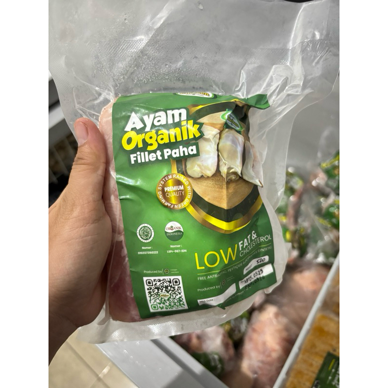 

Fillet Paha Ayam Organik 500 gr
