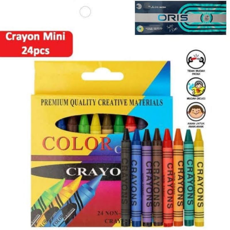 

crayon anak ORMJTO 12 warna