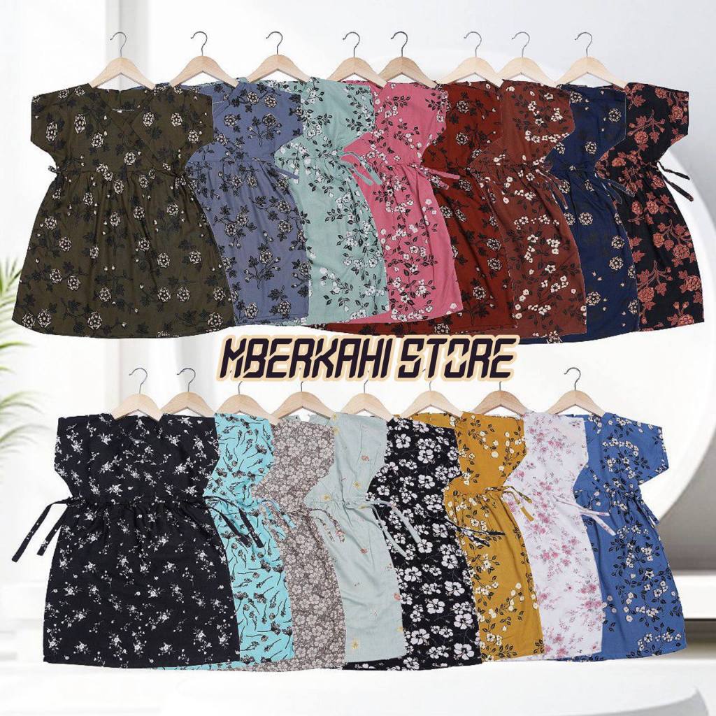 Daster Kimono Anak Dress Rayon Anak 1-6 tahun rayon premium