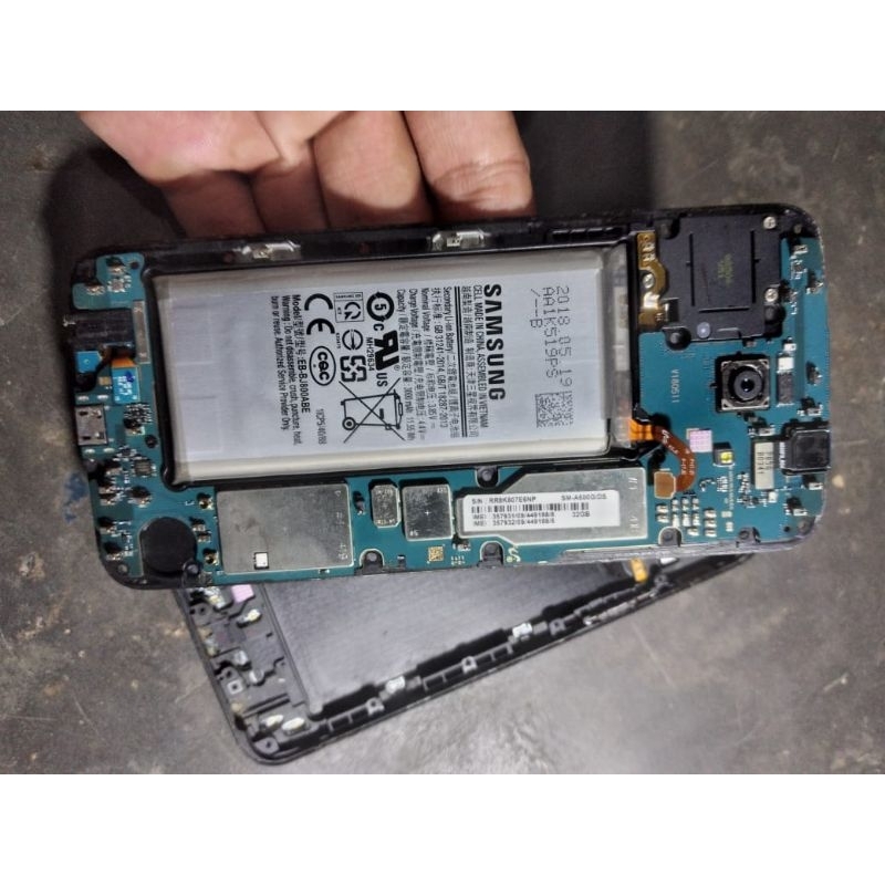 mesin,samsung,A6,ram,3/32gb,idup unit