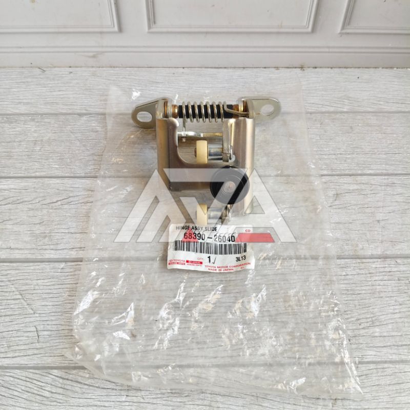 ROLLER PINTU SLIDING TENGAH BELAKANG ASLI TOYOTA HIACE COMMUTER ORI 68390-26040