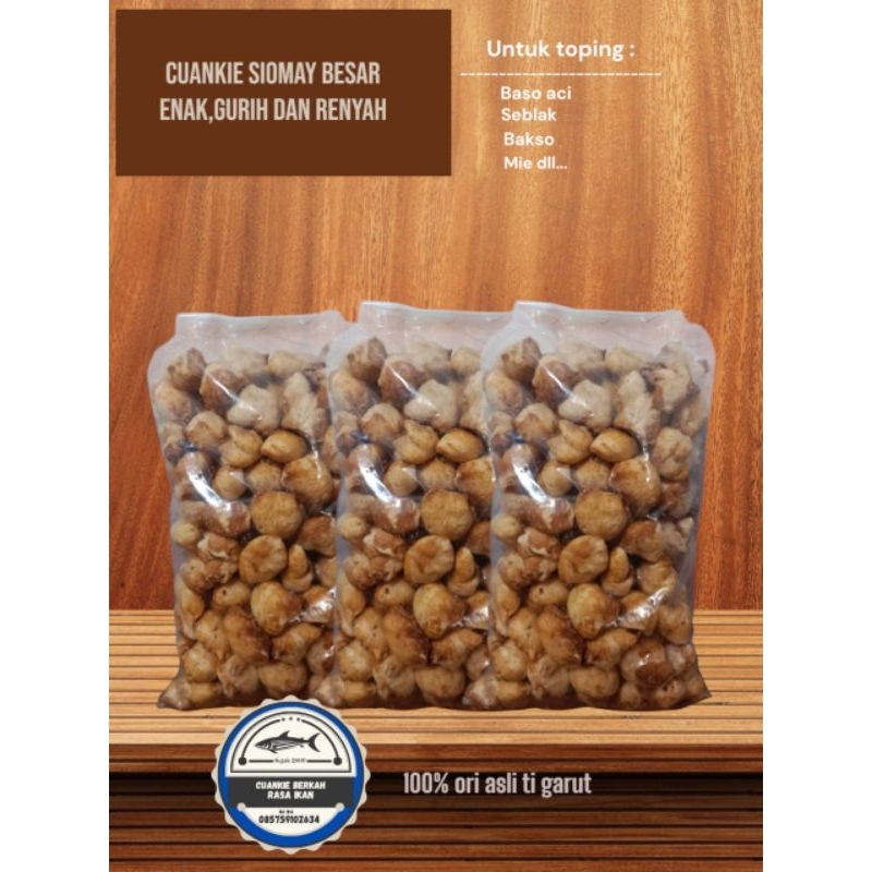 

cuanki siomay besar 150pcs tree kardus
