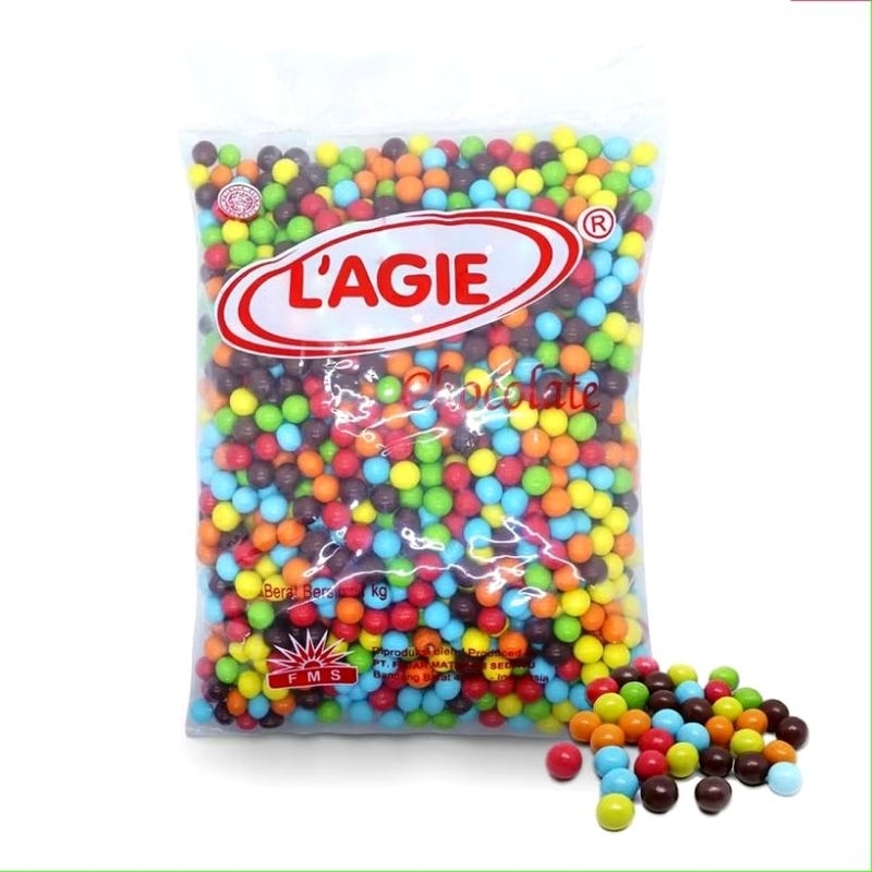 

Lagie coklat kiloan biskuit golden city mini warna 1kg