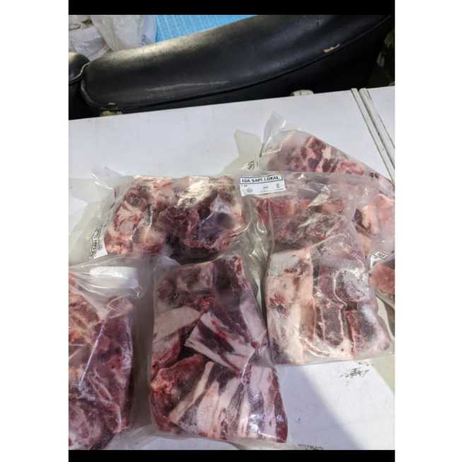 

Tulang Iga Sapi Lokal Segar FRESH 1KG