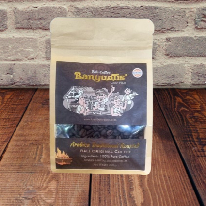 

Kopi Bali Bean Roasted Firewood - Robusta 250 Gram | Arabika 250 Gram