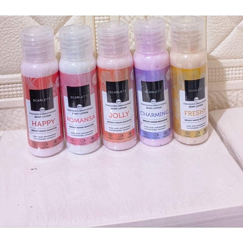 Scarlett Whitening body lotion mini 30ml