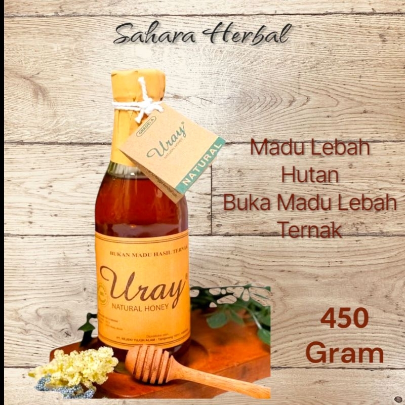

MADU URAY MADU ORGANIK | MADU HUTAN ALAMI 100% 450 GRAM