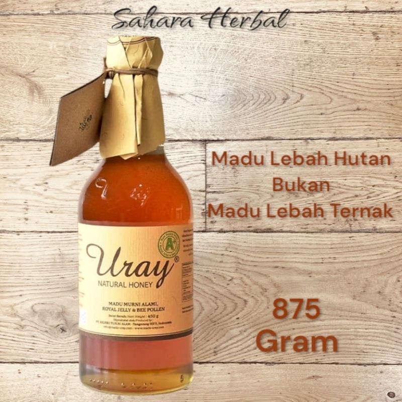 

MADU URAY ORGANIK | ROYAL JELLY & BEE POLLEN | MADU HUTAN MURNI ALAMI 875 GRAM