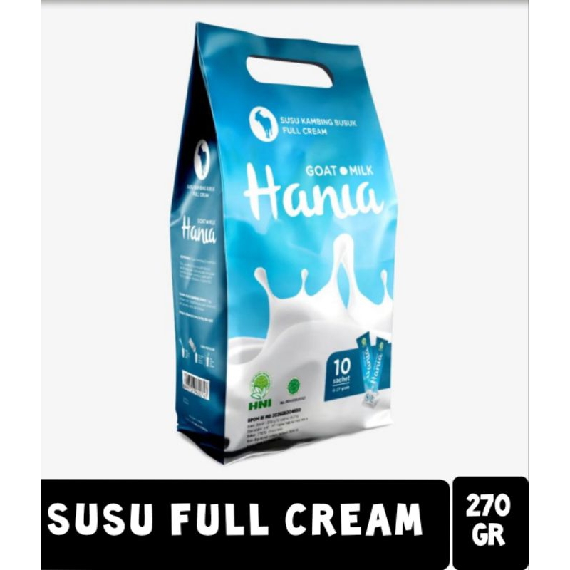 

Premium hania susu kambing bubuk full cream HNI