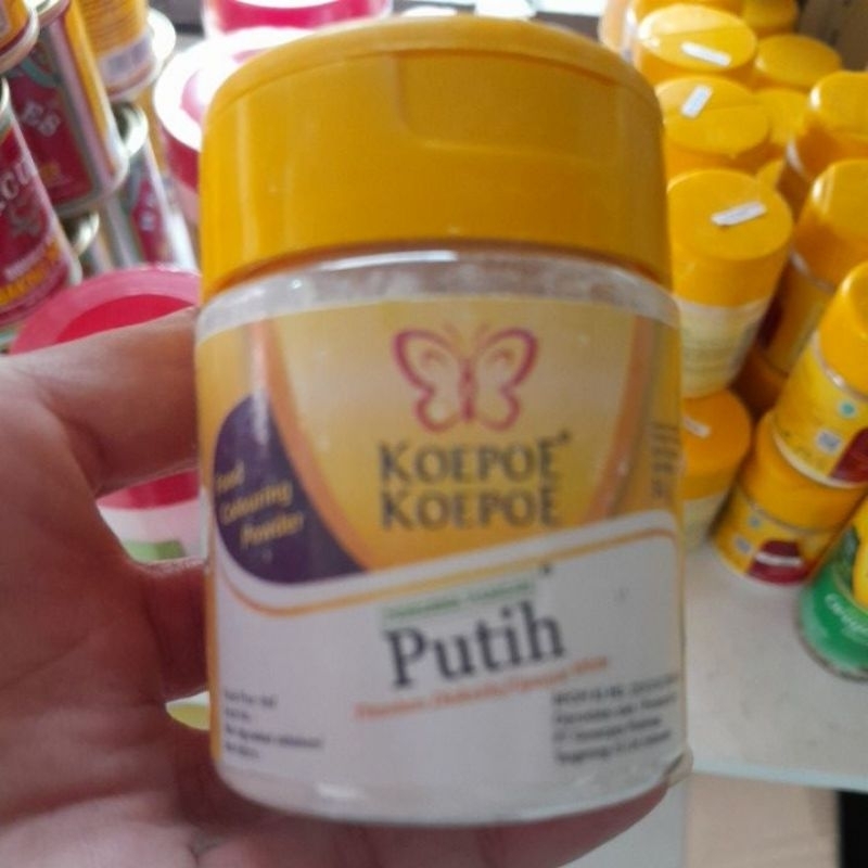

pewarna putih cap kupu2