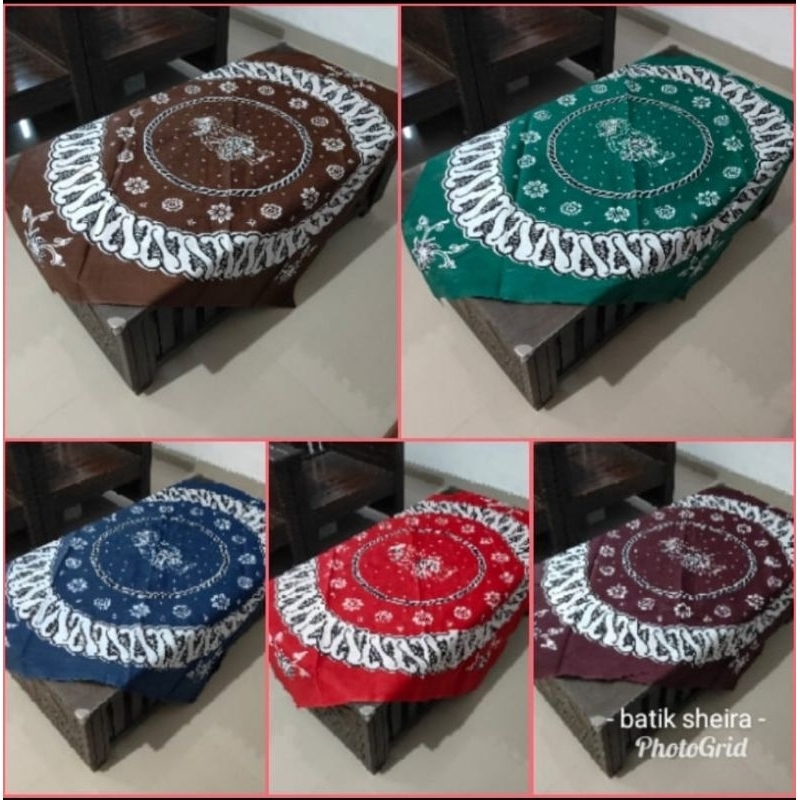 Taplak Meja Tamu Meja Guru Batik Pekalongan 100x100 cm