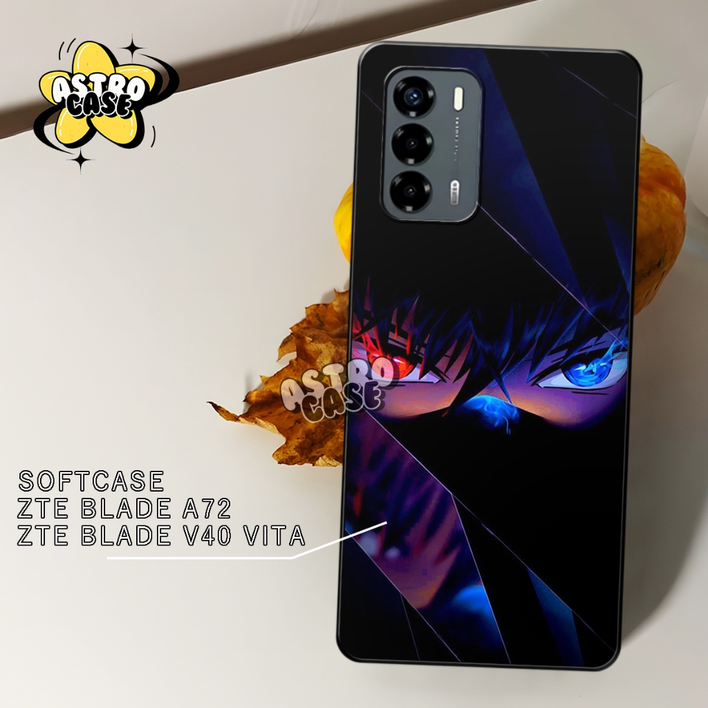 Case V40 Vita - Cassing ZTE Blade V40 Vita / ZTE Blade A72 New Motif Anime - Softcase Motif Keren ZT