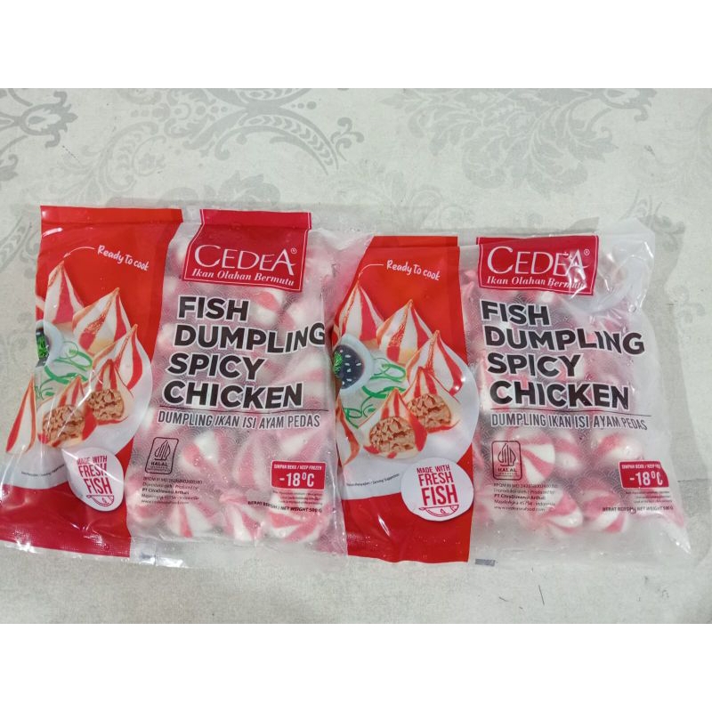 

CEDEA DUMPLING AYAM PEDAS 500g