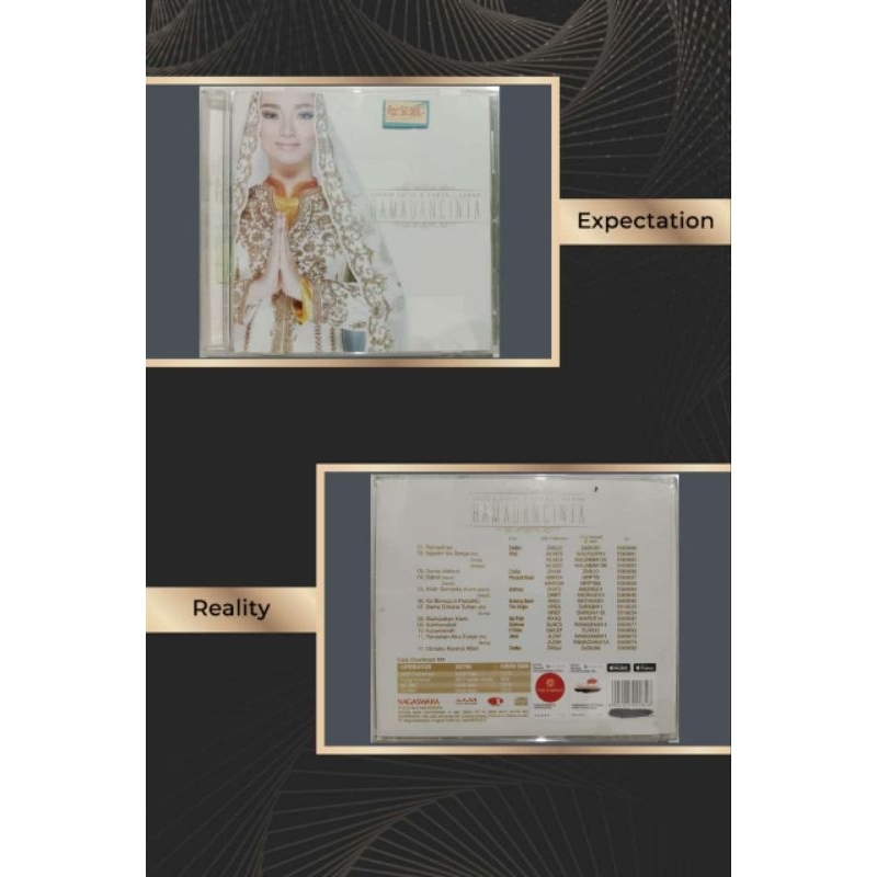 CD audio album religi Zaskia gotik