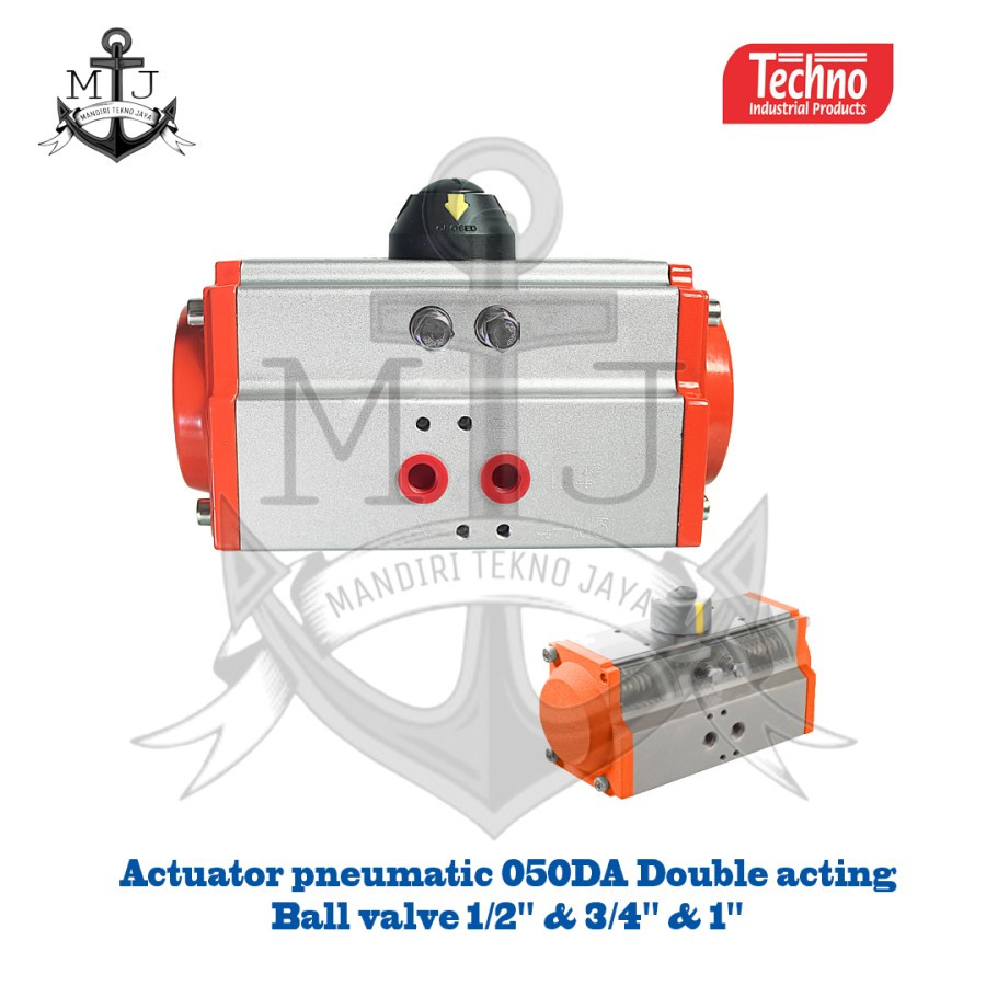 Actuator pneumatic 050DA Double acting Ball valve