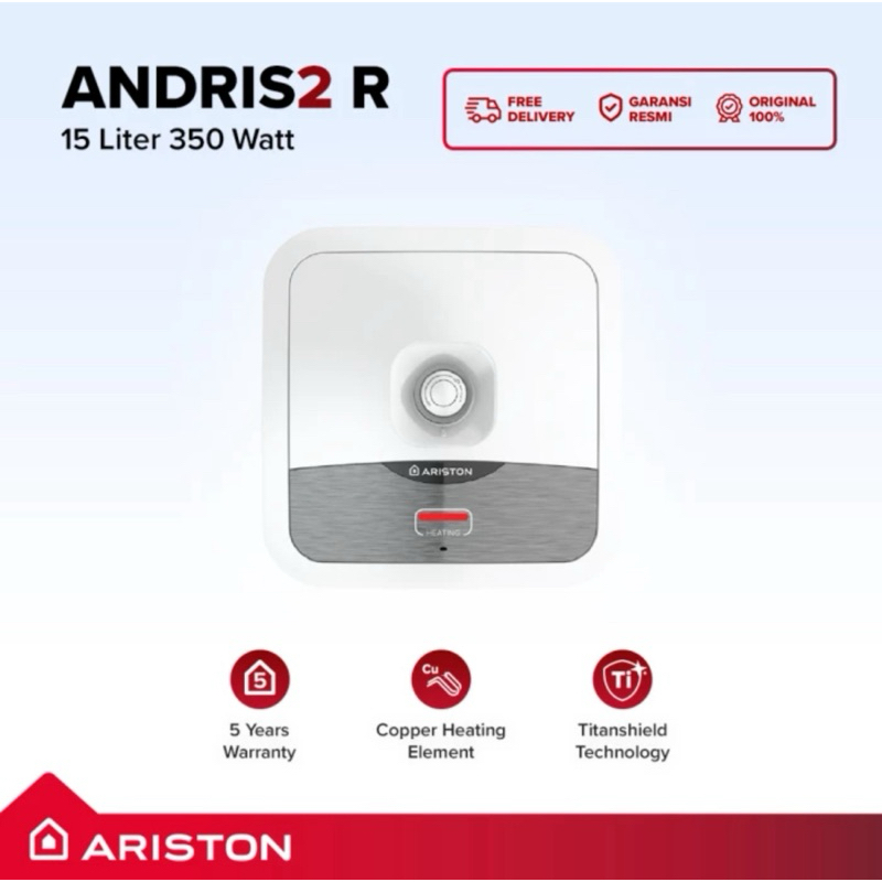 Water Heater Ariston AN2 10 R / Pemanas Air Ariston AN2 10 R 10 Liter / Water Heater Ariston Andris2