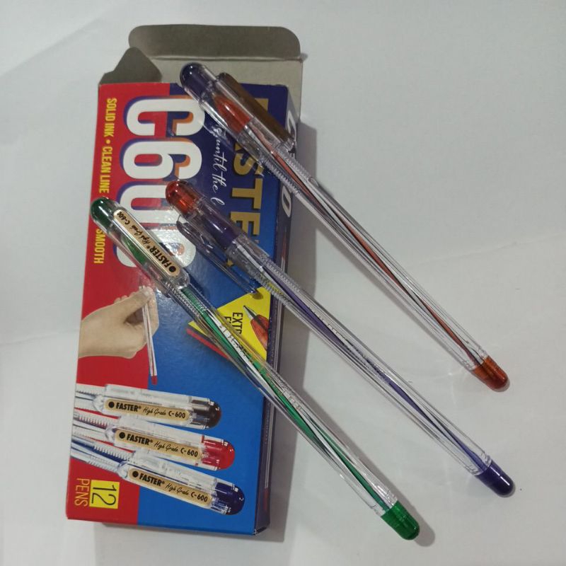 

pen faster C600 0,7mm(harga per pcs)