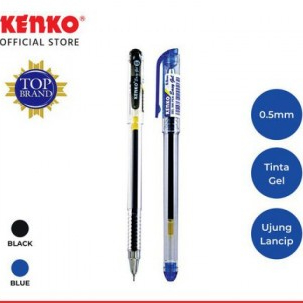 

Pulpen Easy Gel KENKO 0.5mm / Pulpen Kenko Gel 0.5 (1 PACK ISI 1 LUSIN)