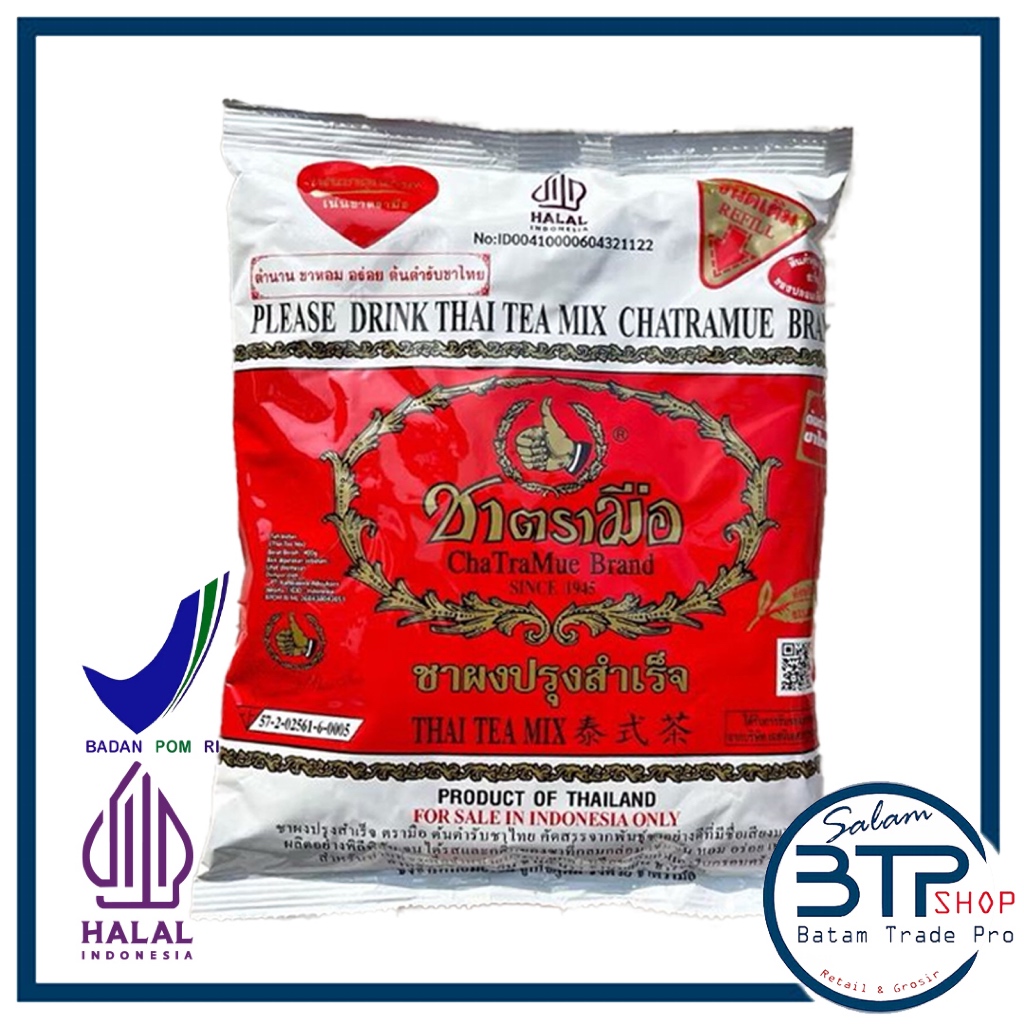 

BPOM THAITEA MIX CHATRAMUE BRAND 400grams
