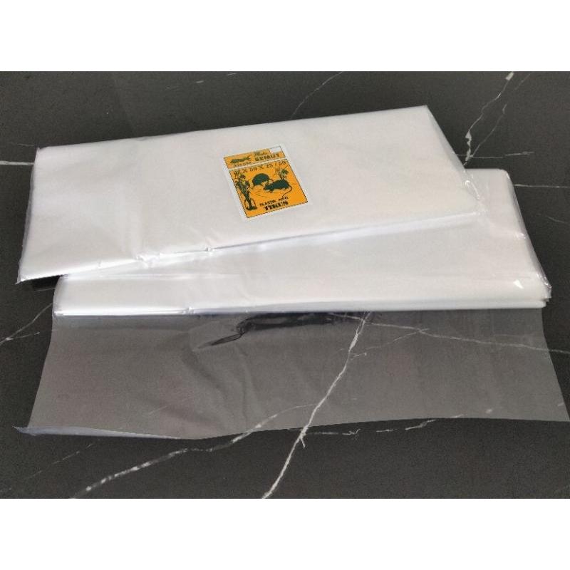 Plastik Pagar Sawah Transparan Tebal "Semut".