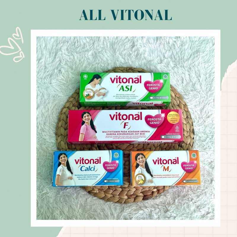 ALL VITONAL/VITONAL ASI/VITONAL F/VITONAL CALCI/VITONAL M