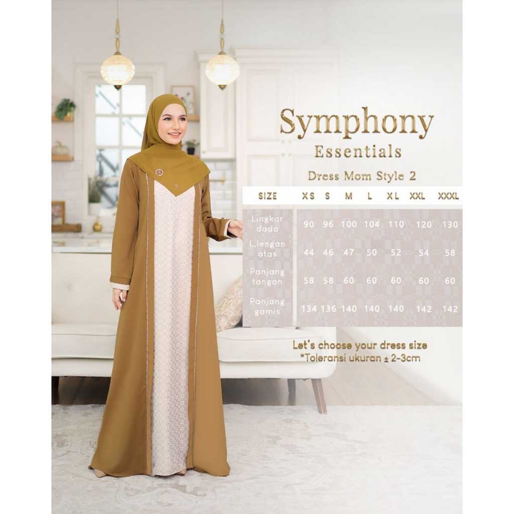 Gamis Symphony Essentials by Salvina - Dress Salvina Hijab