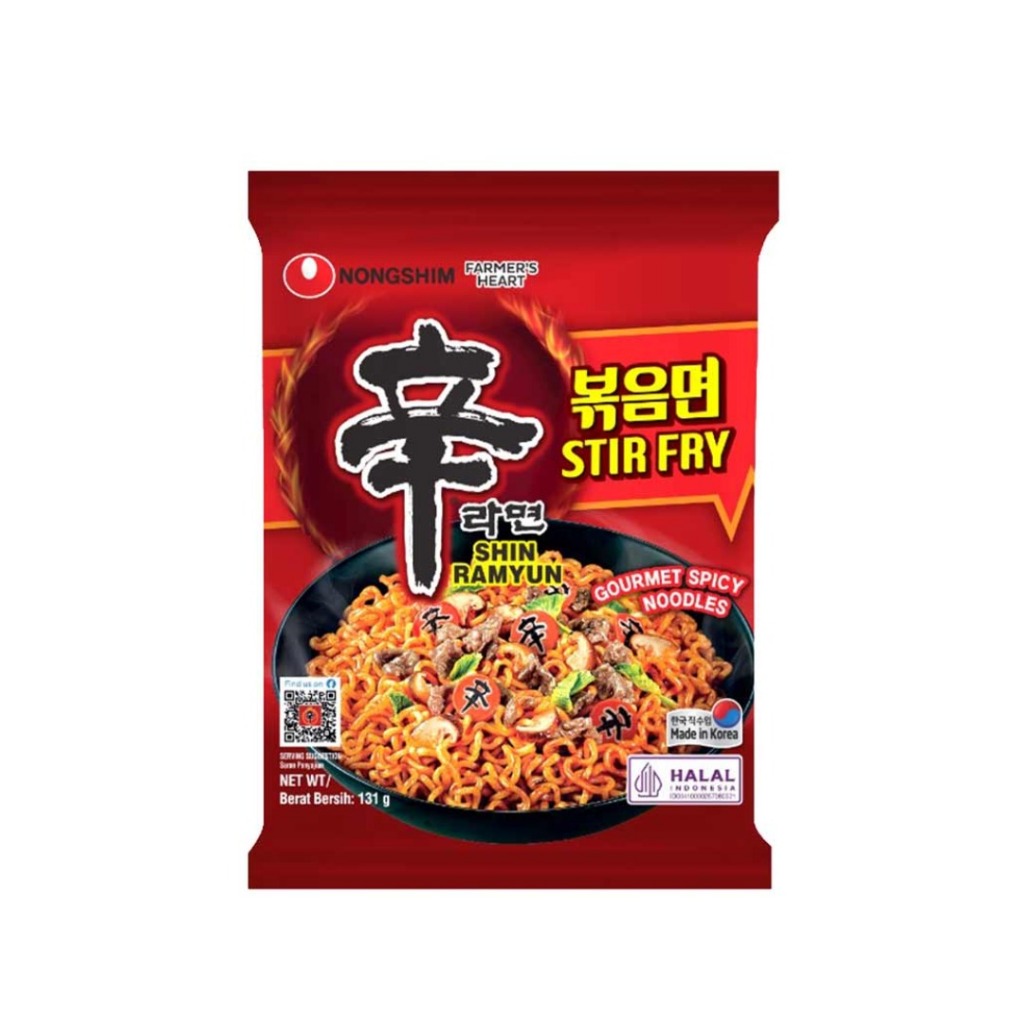 

MIE IMPORT KOREA - NONGSHIM SHIN RAMYUN STIR FRY 131gr
