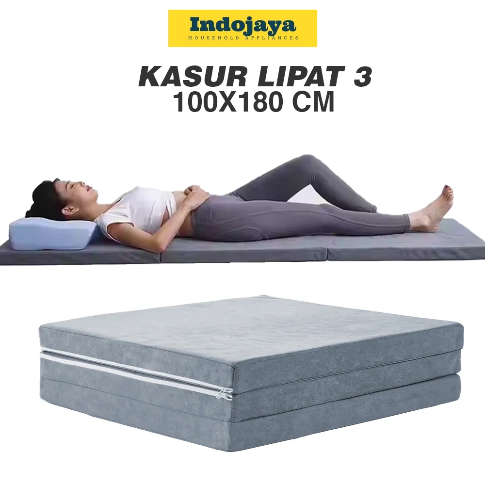 Kasur Lantai Busa Lipat 3 100x180x3 cm