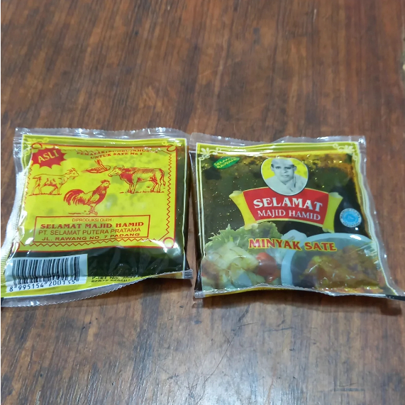 

Minyak sate Selamat Majid Hamid Per pcs 40 Gram