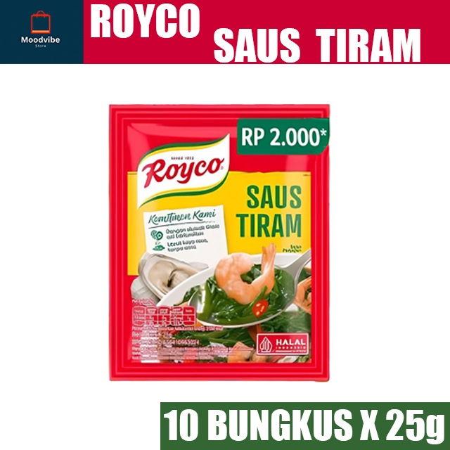 

Royco Saus Tiram 10 Bungkus X 25g