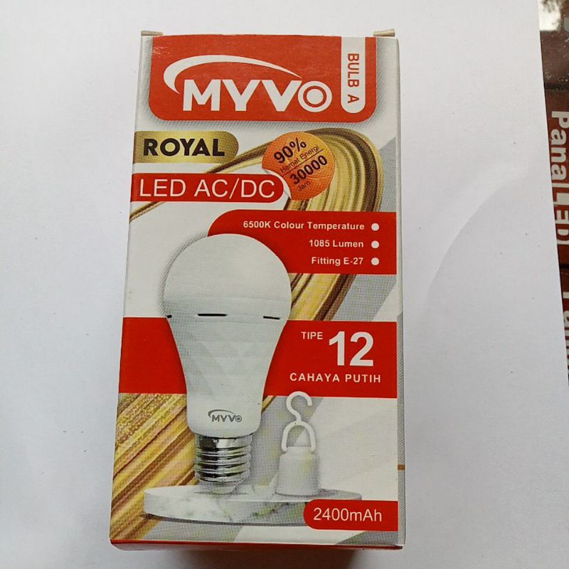 lampu emergency myvo 9 Watt, 12 watt